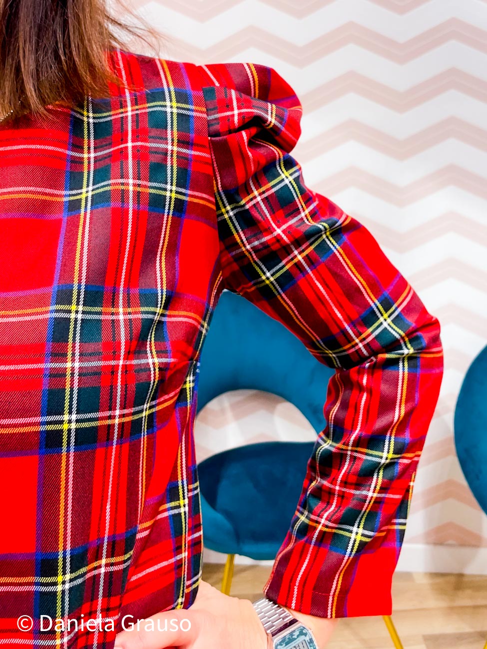 Abito Tartan Sbuffo R