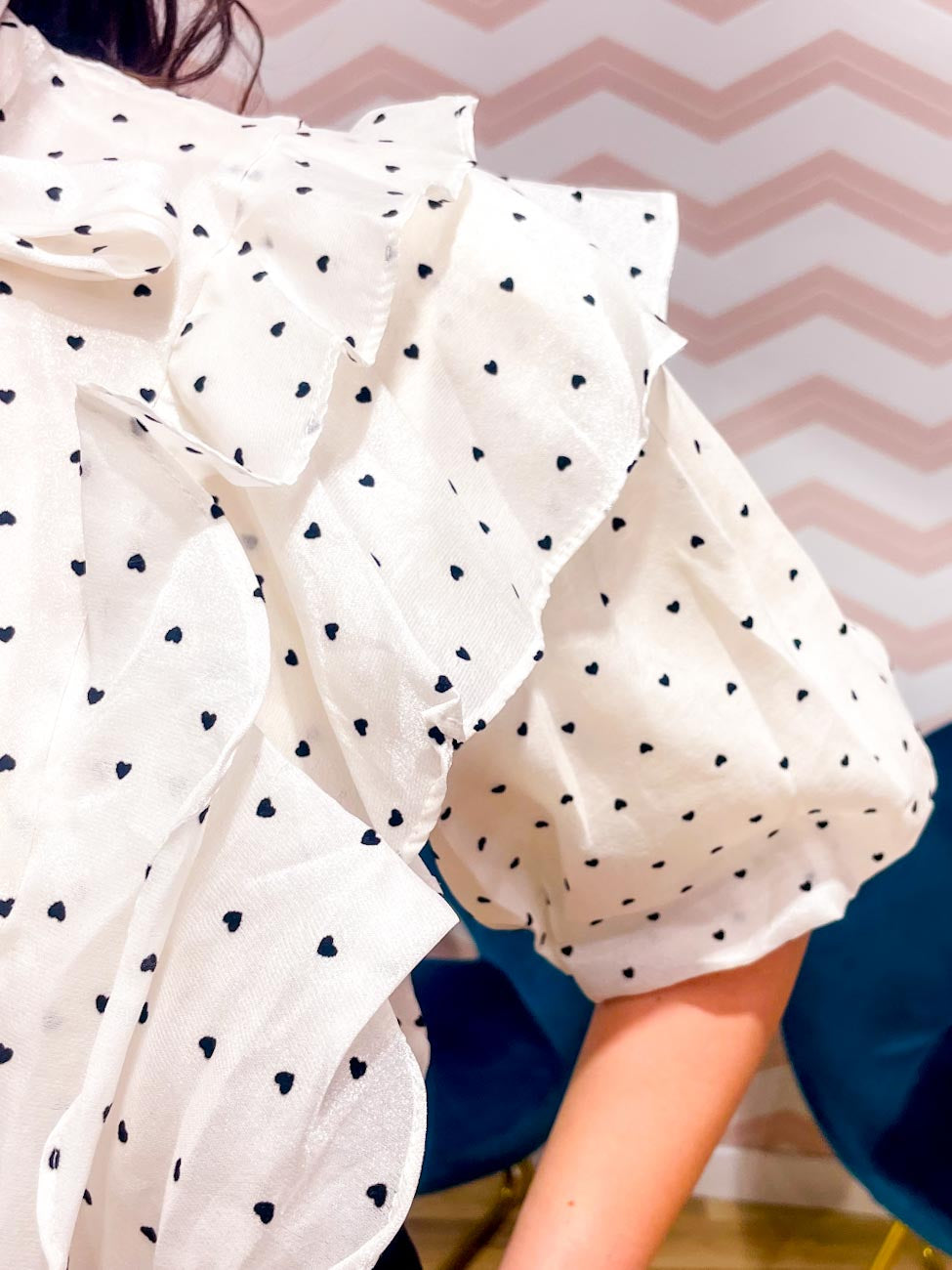 Camicia Volant Pua