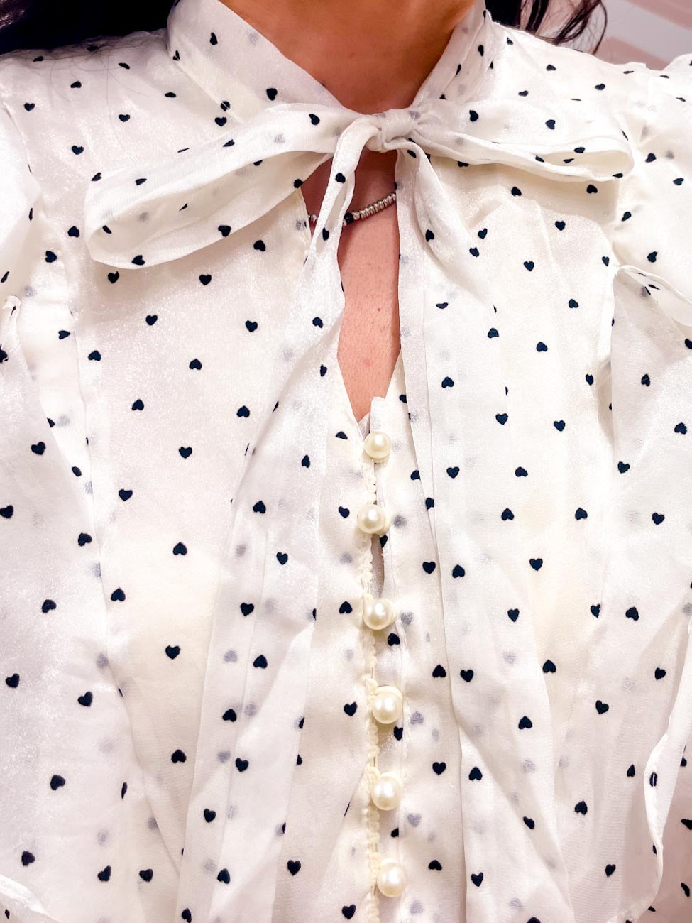 Camicia Volant Pua