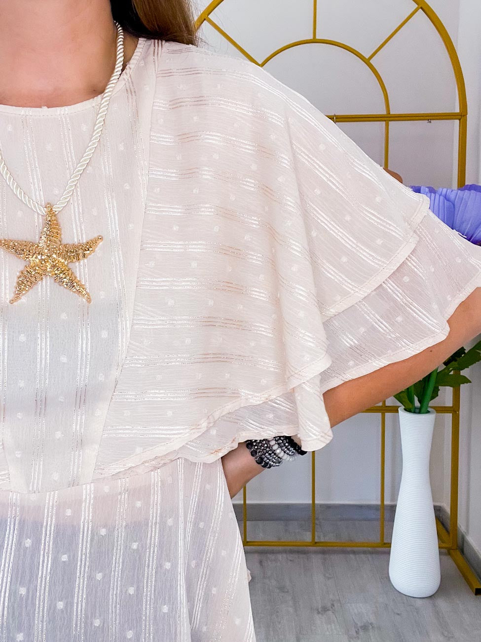 Camicia 2 Volants B