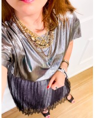 maglia metallizzata donna  | La nuova collezione on line su dangis.shop