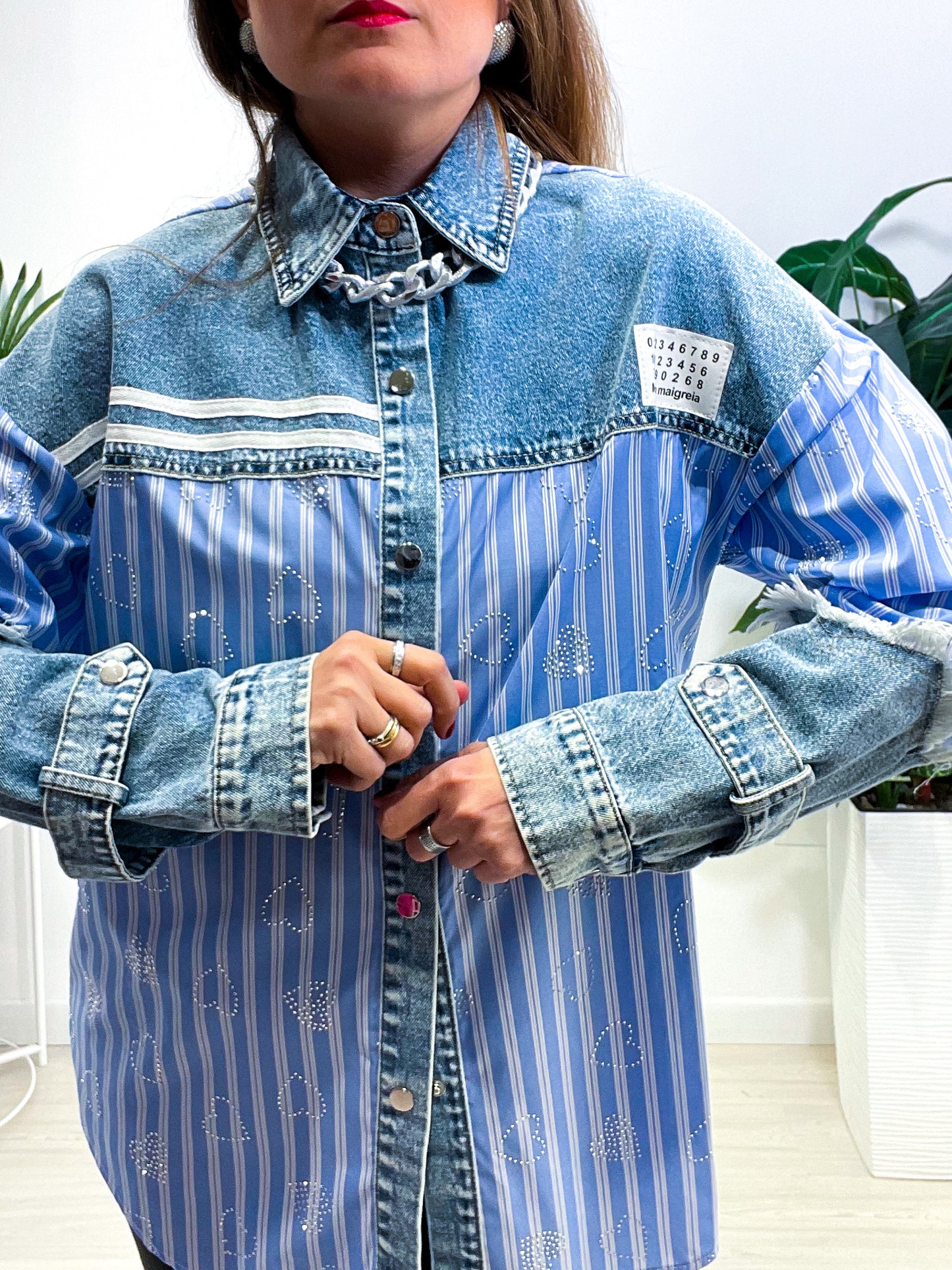 Camicia Denim Stripe