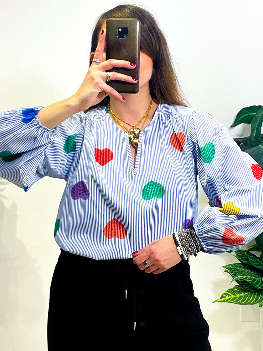 Camicia Cuori