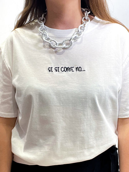 Tshirts Si Si Come No
