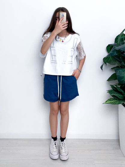 Shorts Risvolto BL