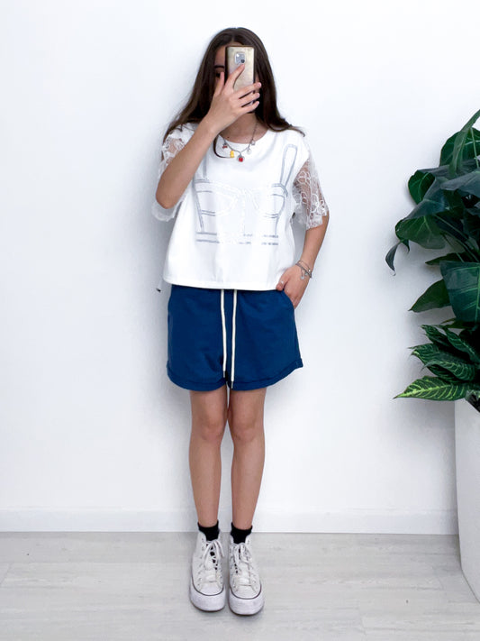 Shorts Risvolto BL