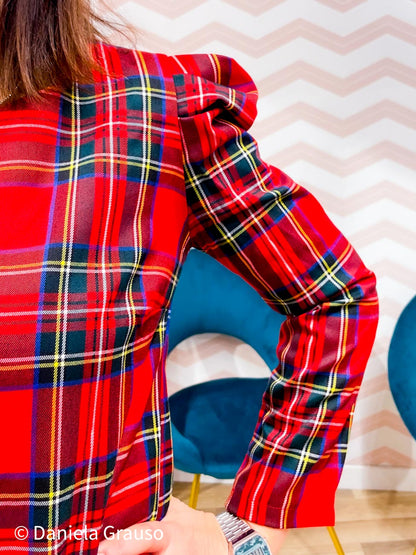 Abito Tartan Sbuffo R