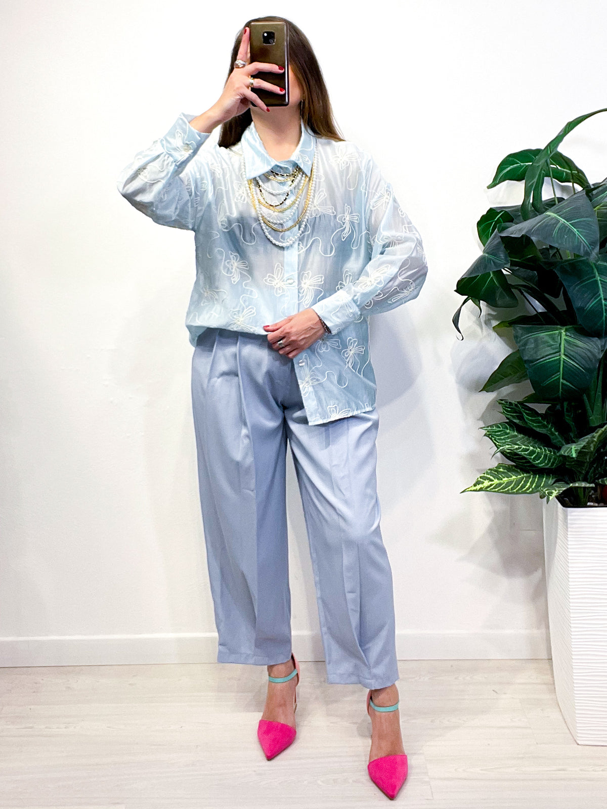 Camicia Ricami A