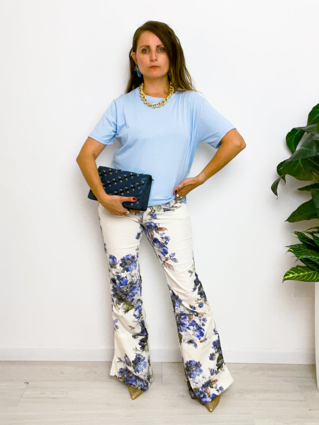 Pantalone Blu LUMINA