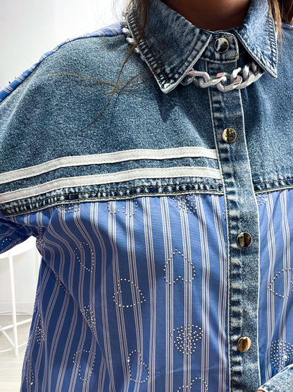 Camicia Denim Stripe