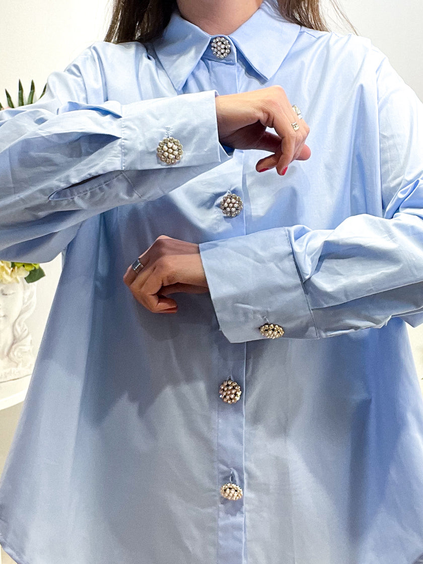 Camicia Bottoni Gioiello A