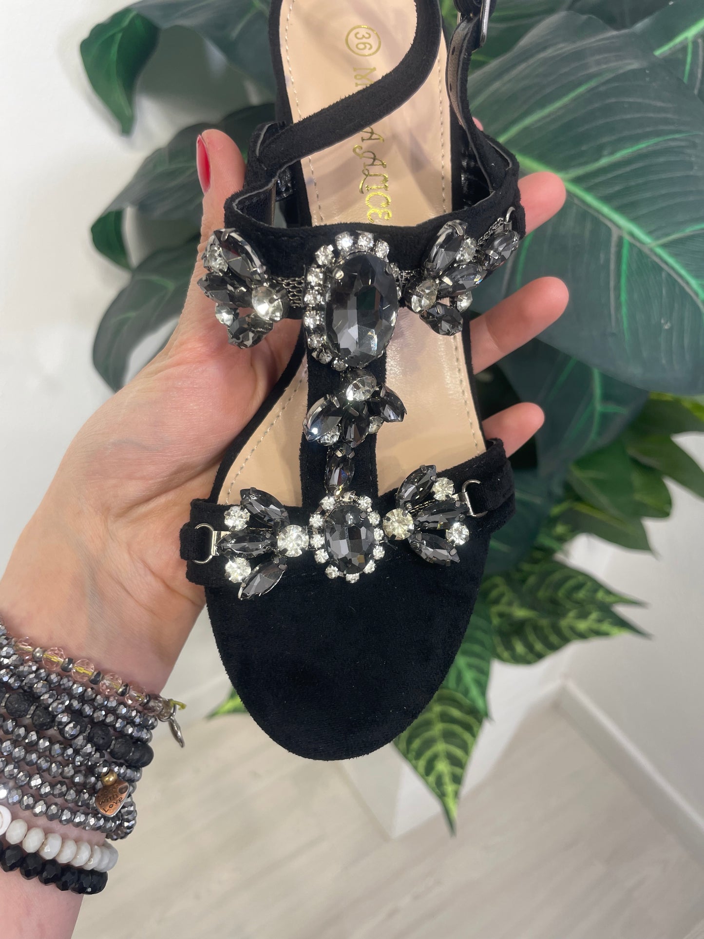Sandali Strass