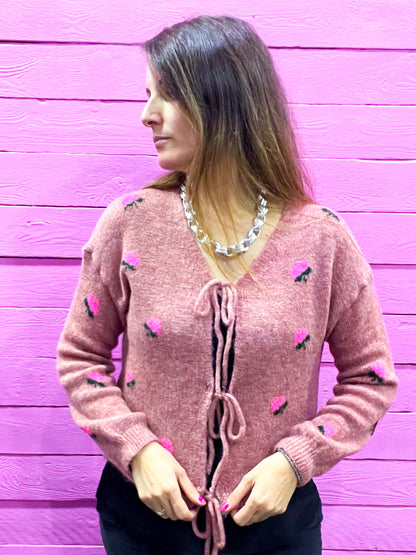 Cardigan Fiori R