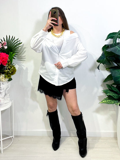 Camicia Scollo Ampio B