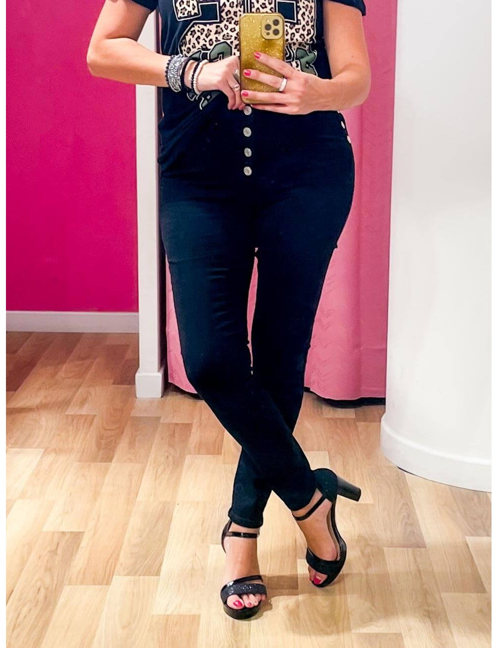 Jeans Bottoni