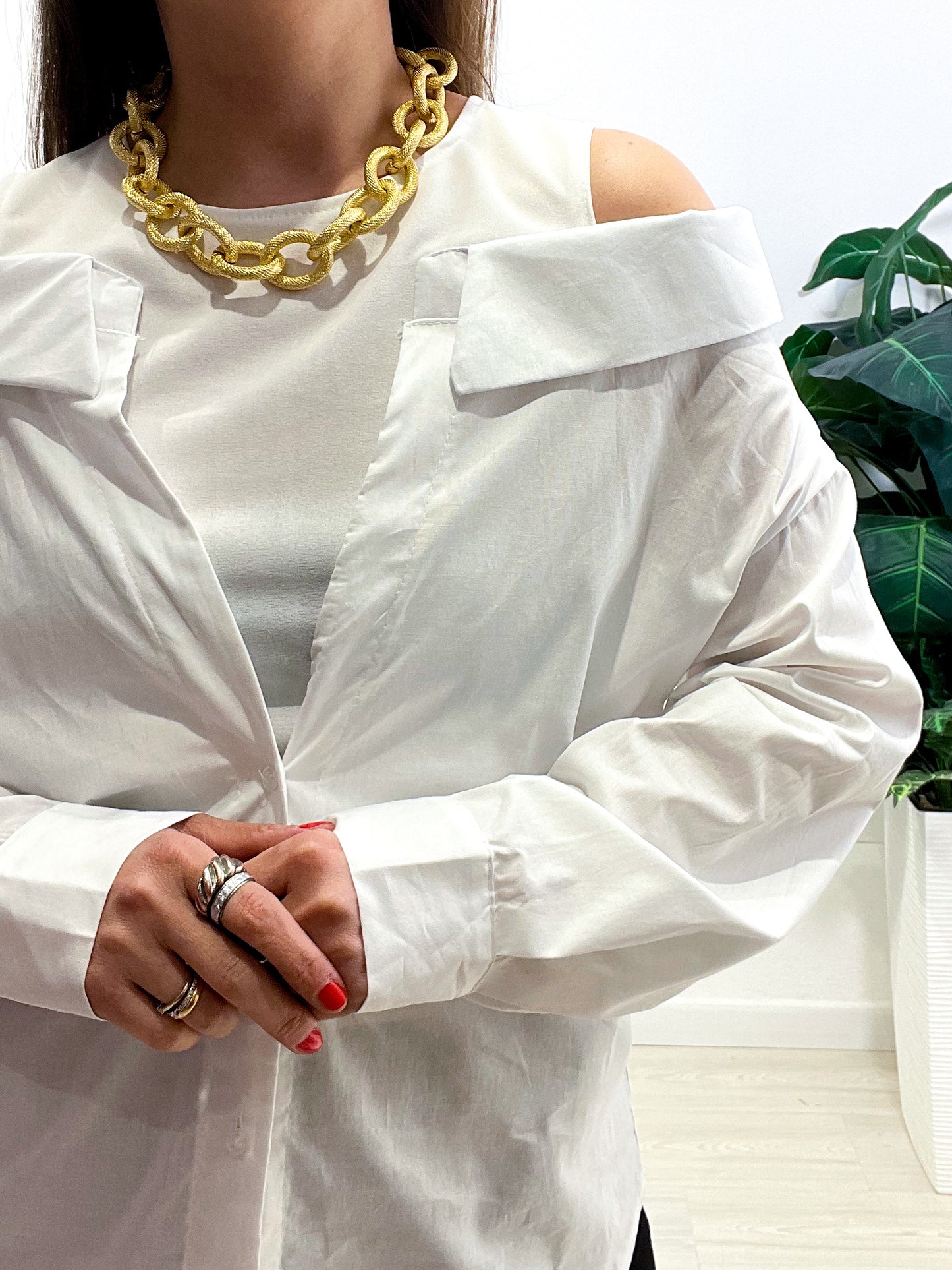 Camicia Scollo Ampio B