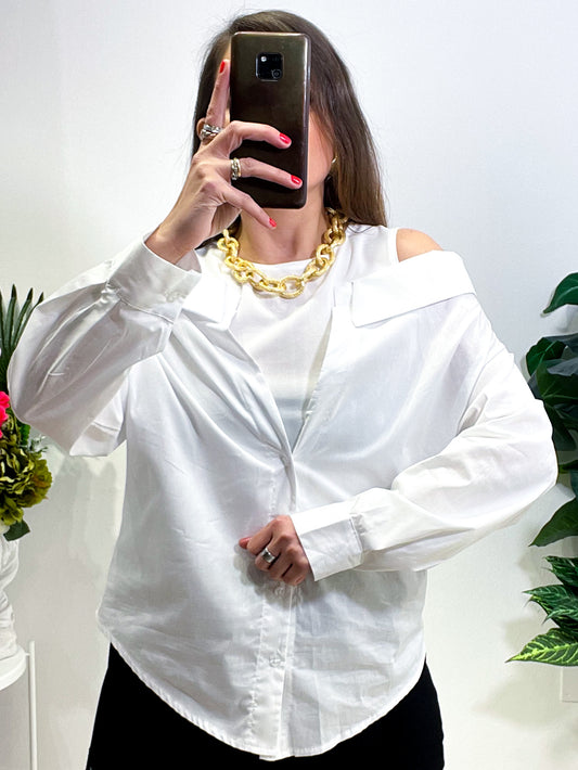 Camicia Scollo Ampio B