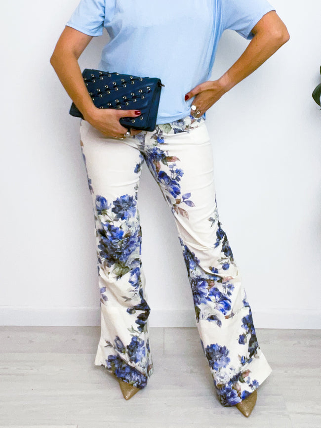 Pantalone Blu LUMINA