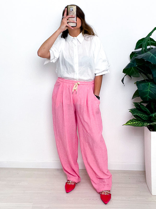 Pantalone Balloon Melange R
