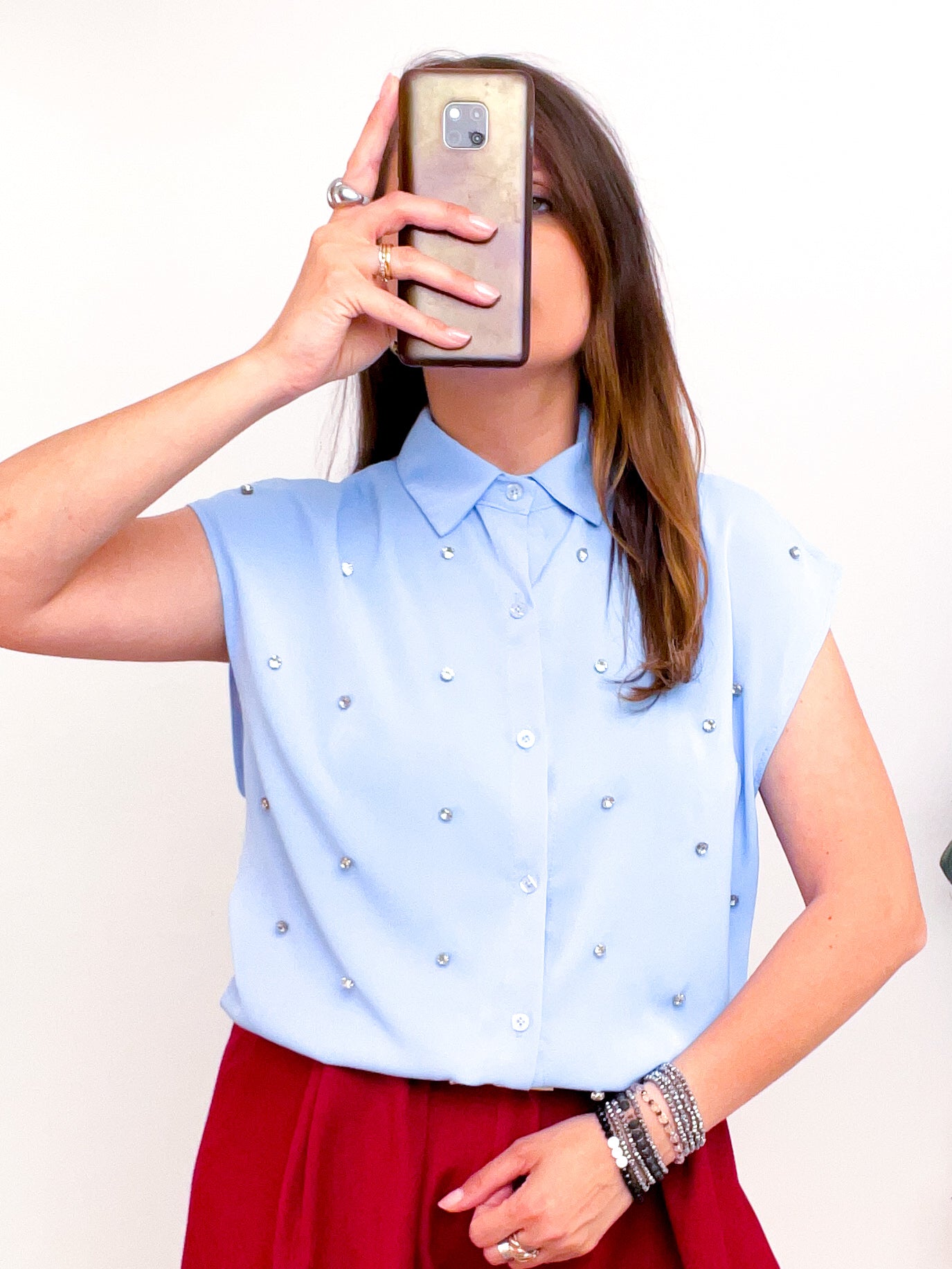 Camicia Strass A
