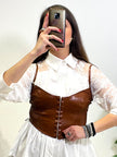 Corsetto Ecopelle