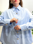 Camicia Bottoni Gioiello A
