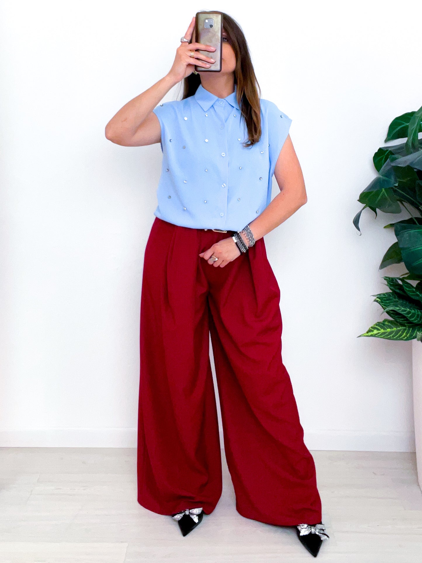 Camicia Strass A