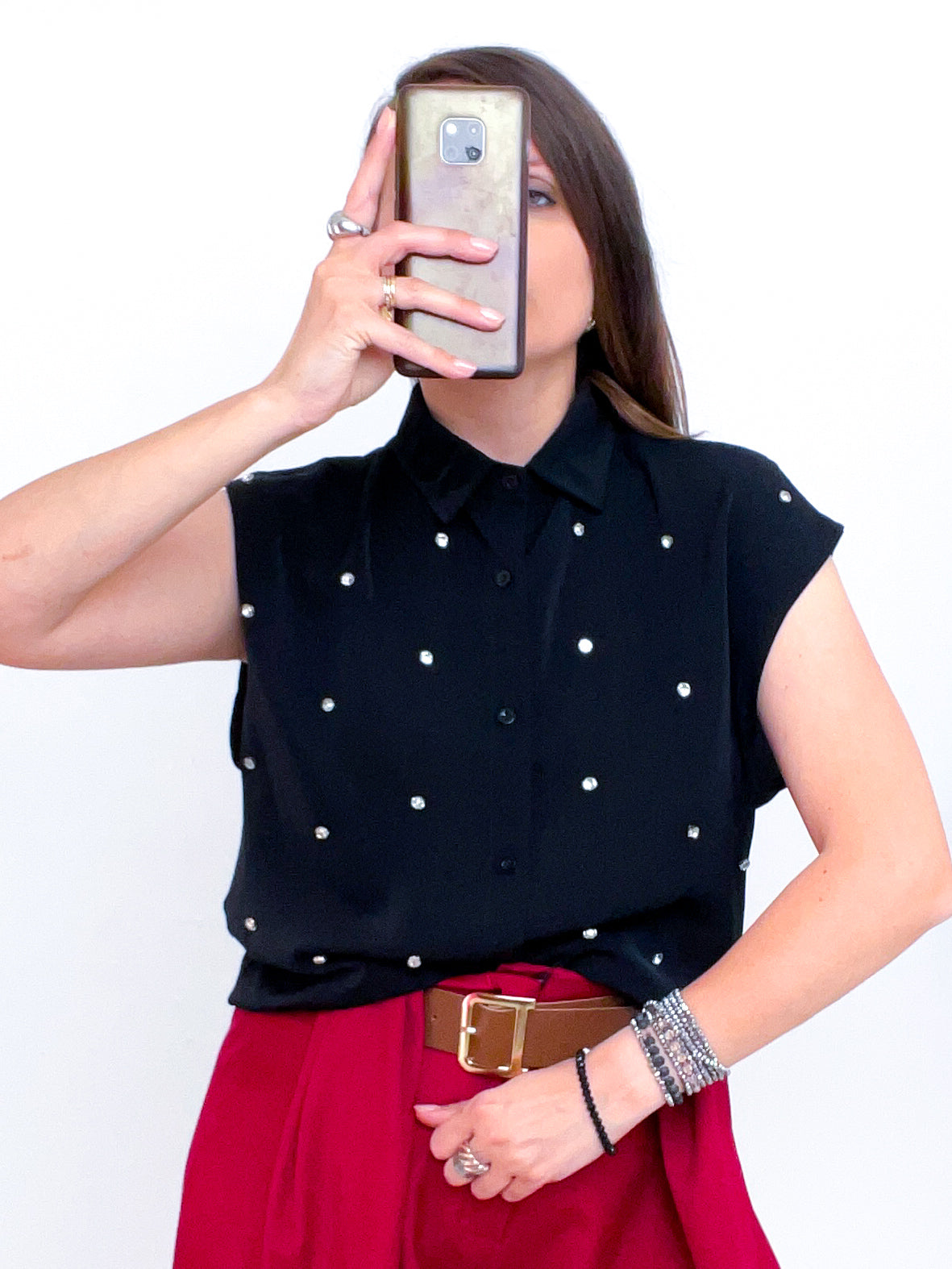 Camicia Strass N