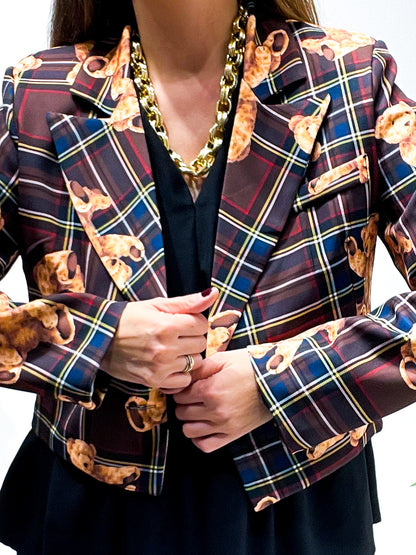 Giacca Tartan Teddy M