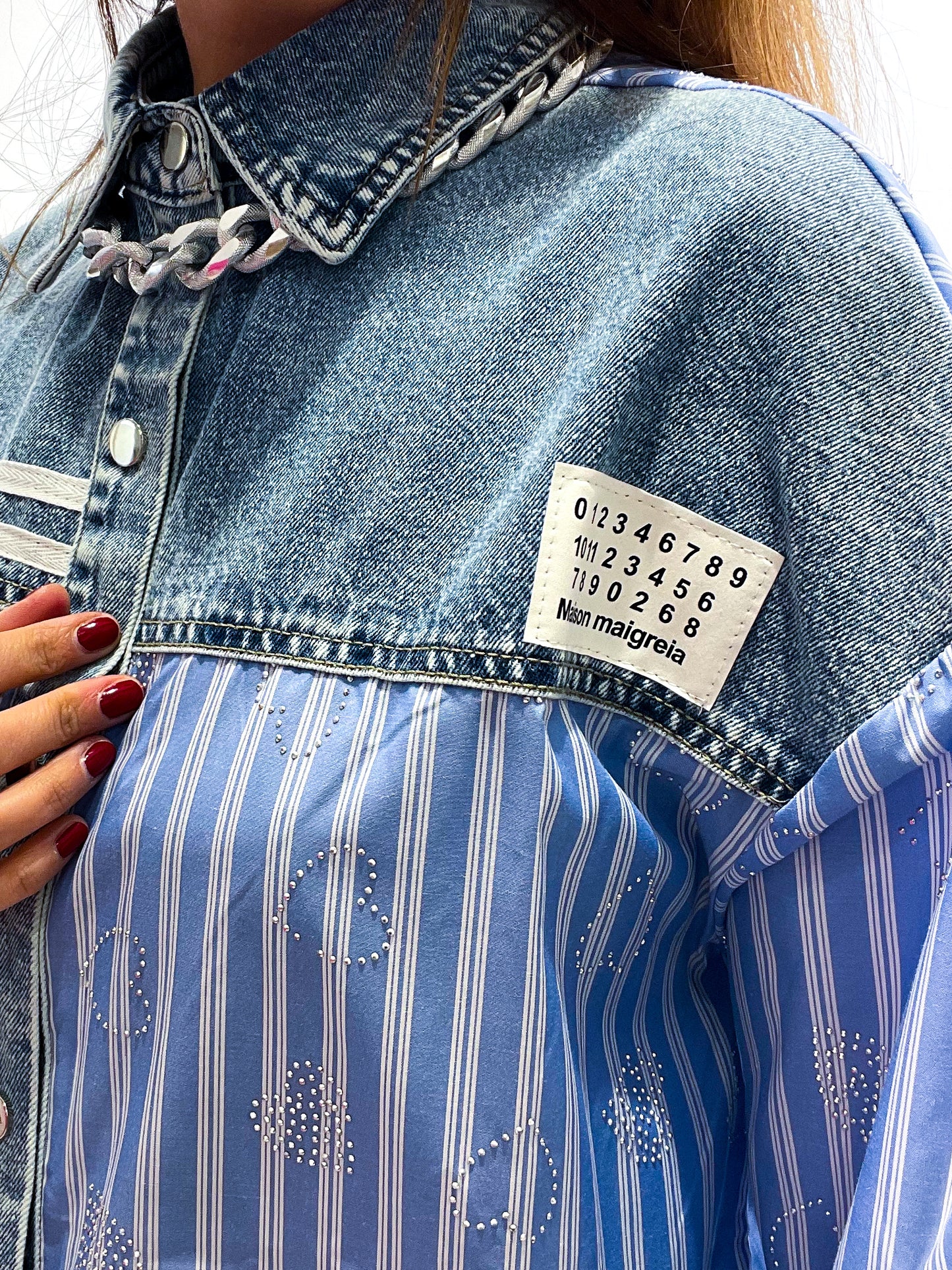 Camicia Denim Stripe