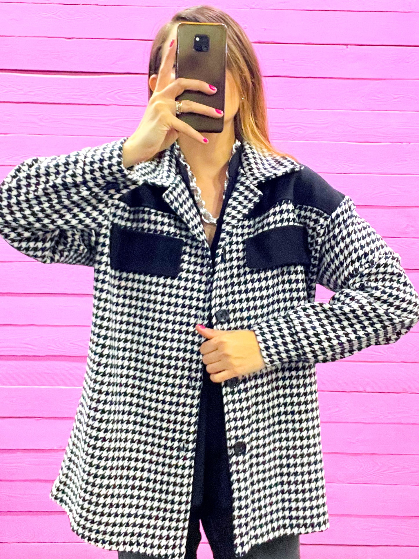 Giacca Piede de Poule