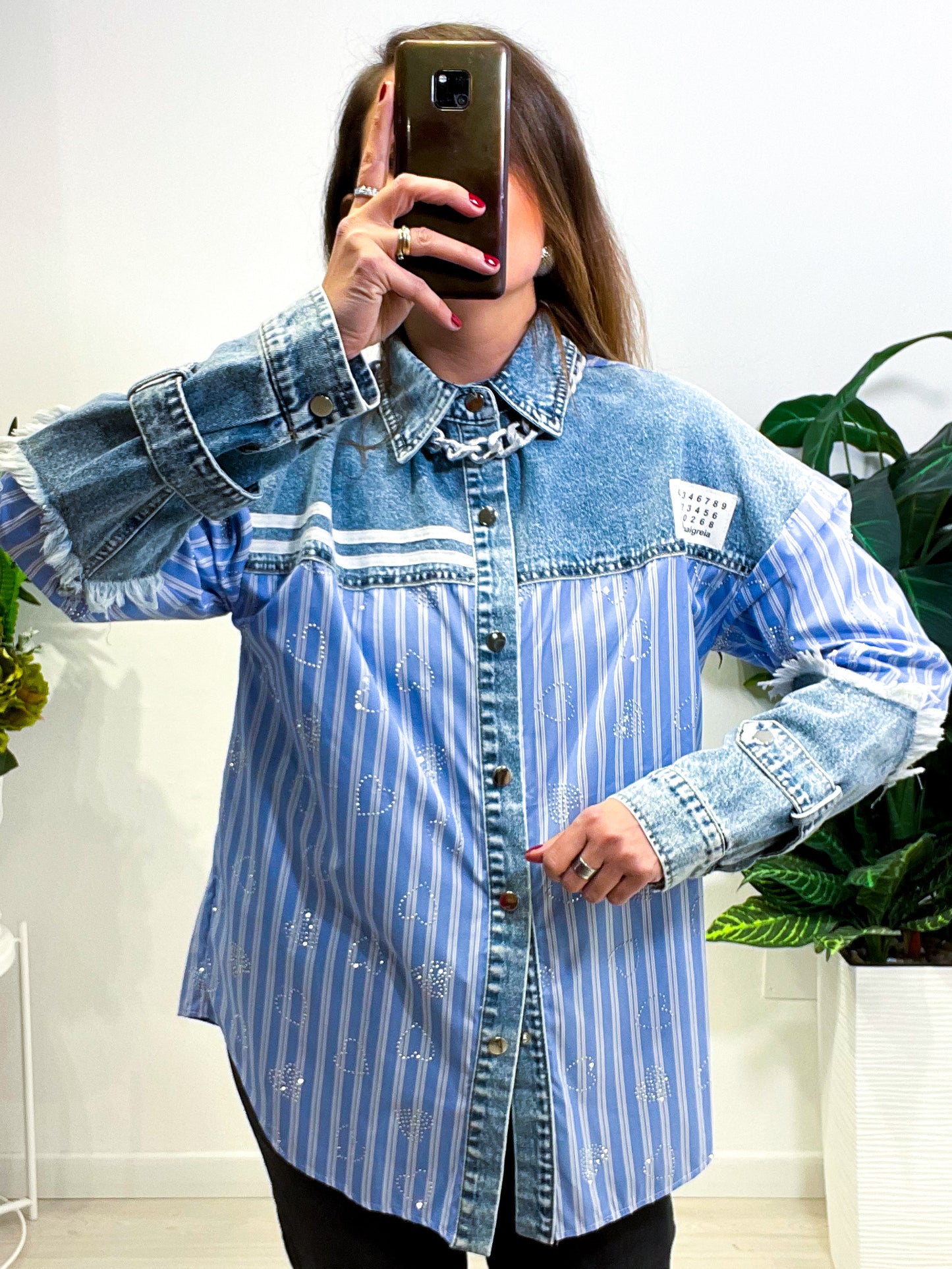 Camicia Denim Stripe