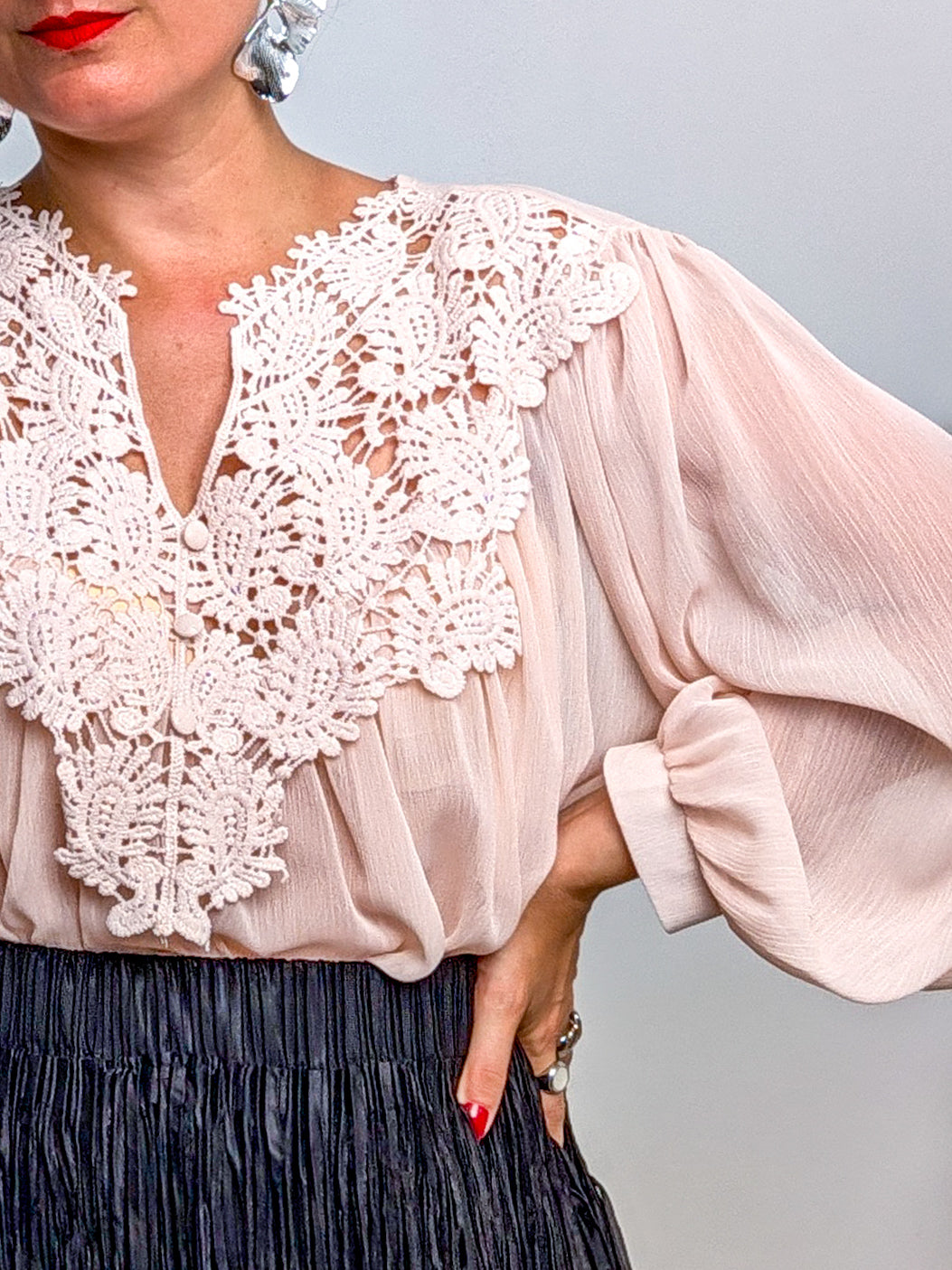 Camicia Pizzo R