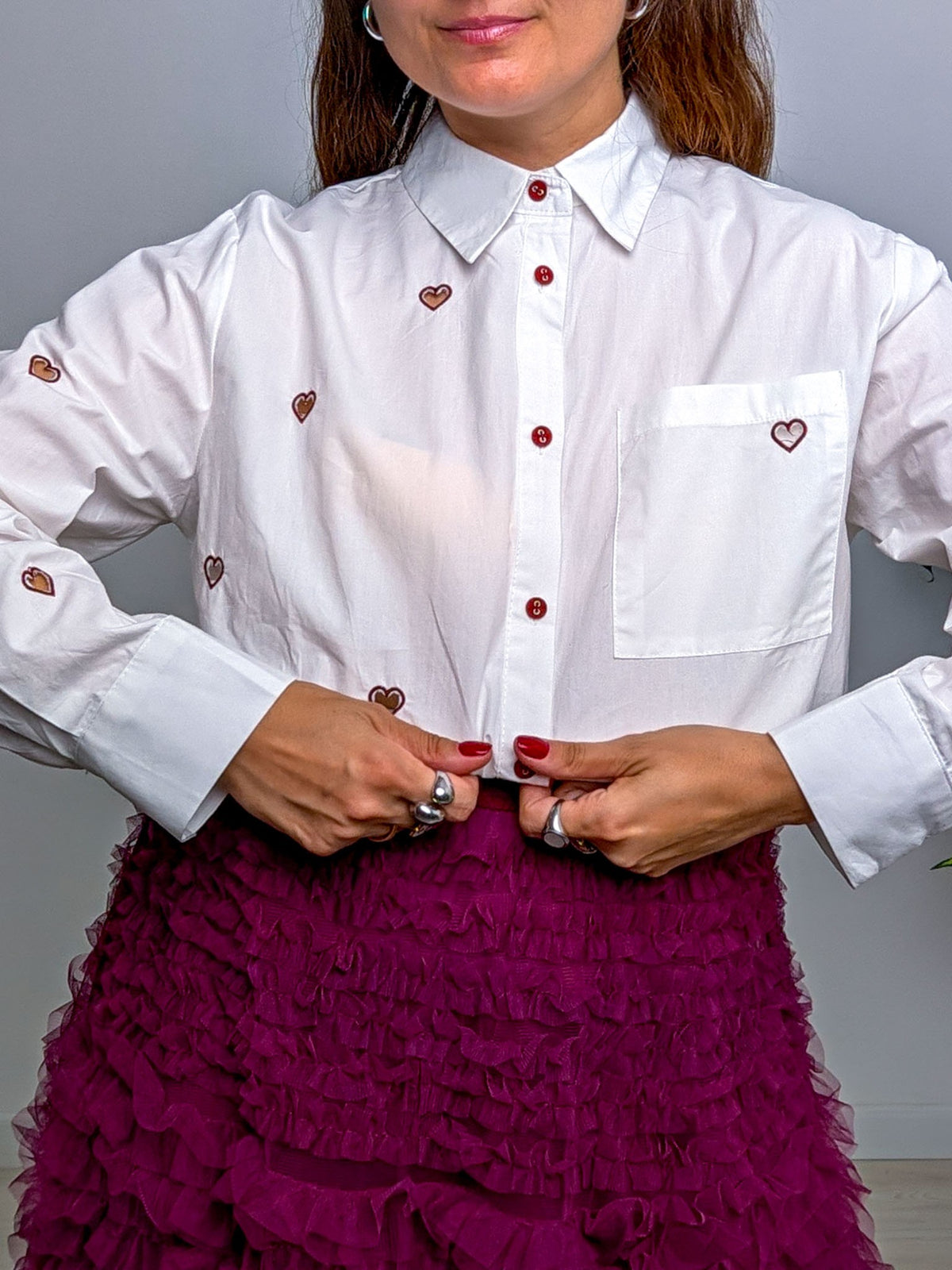 Camicia Hearts W