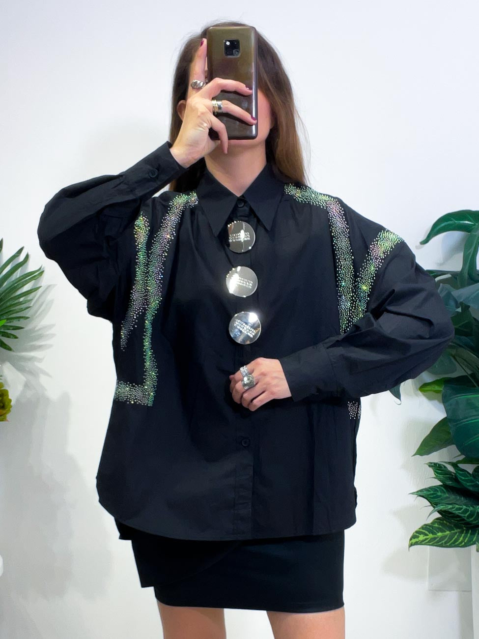 Camicia Spille Round N