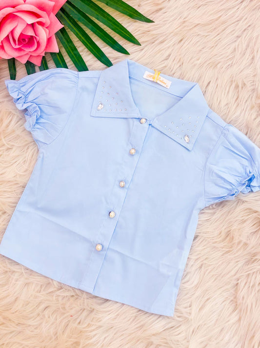 Camicia Light Blue