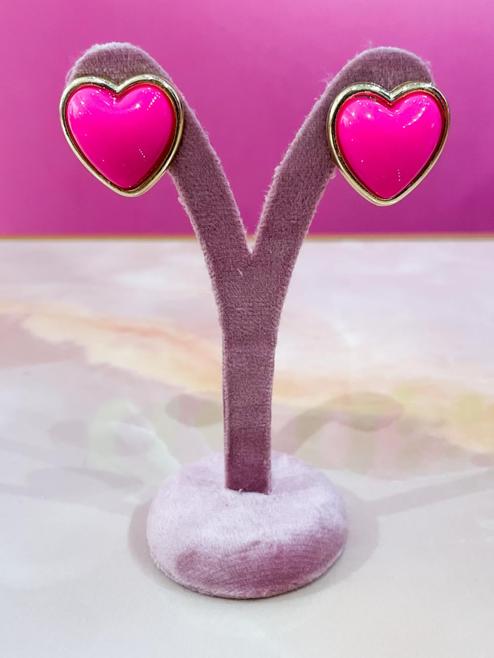 Orecchini Cuore Color