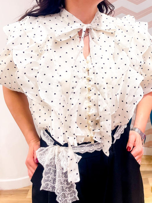 Camicia Volant Pua