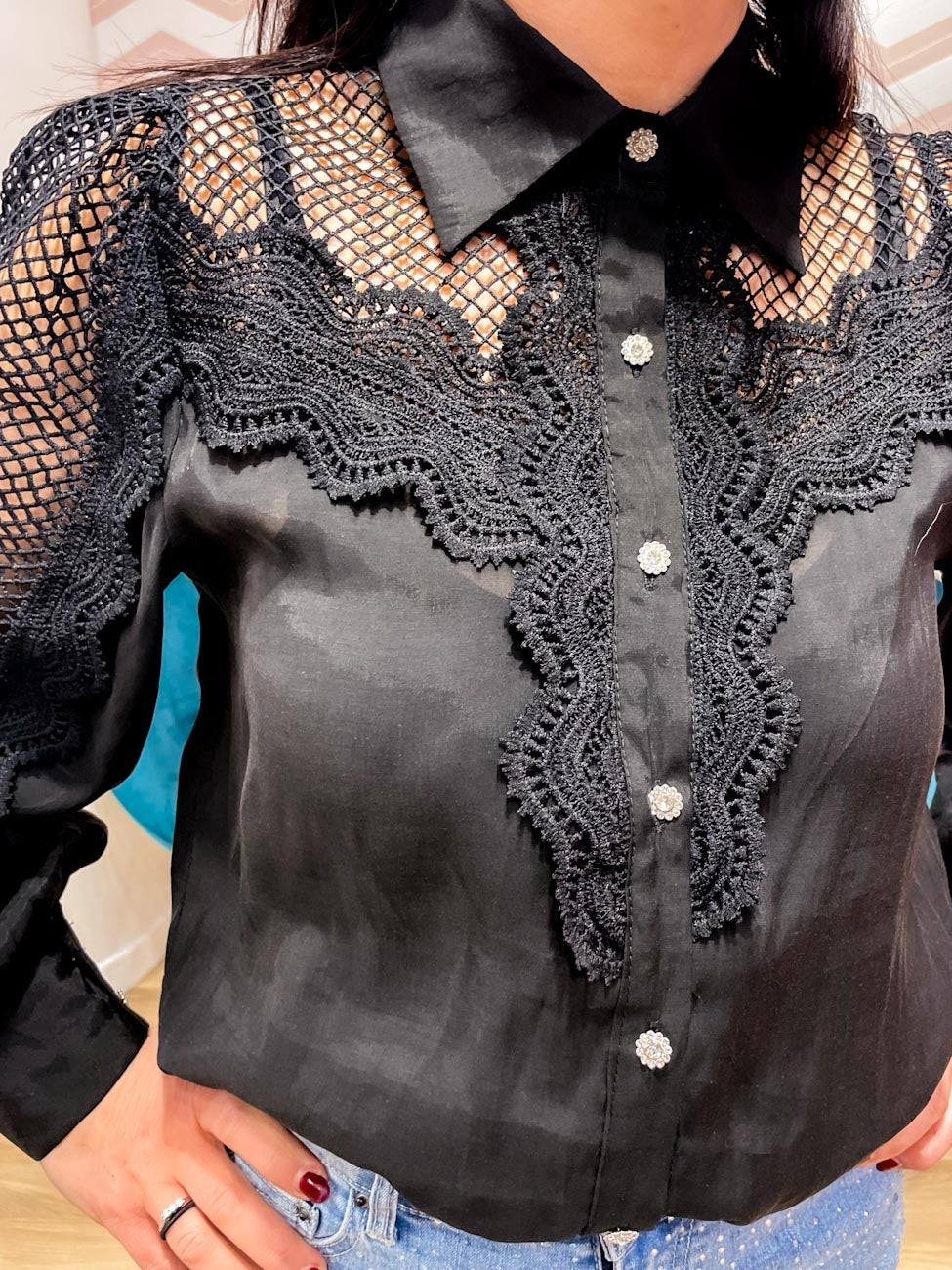 Camicia Rete