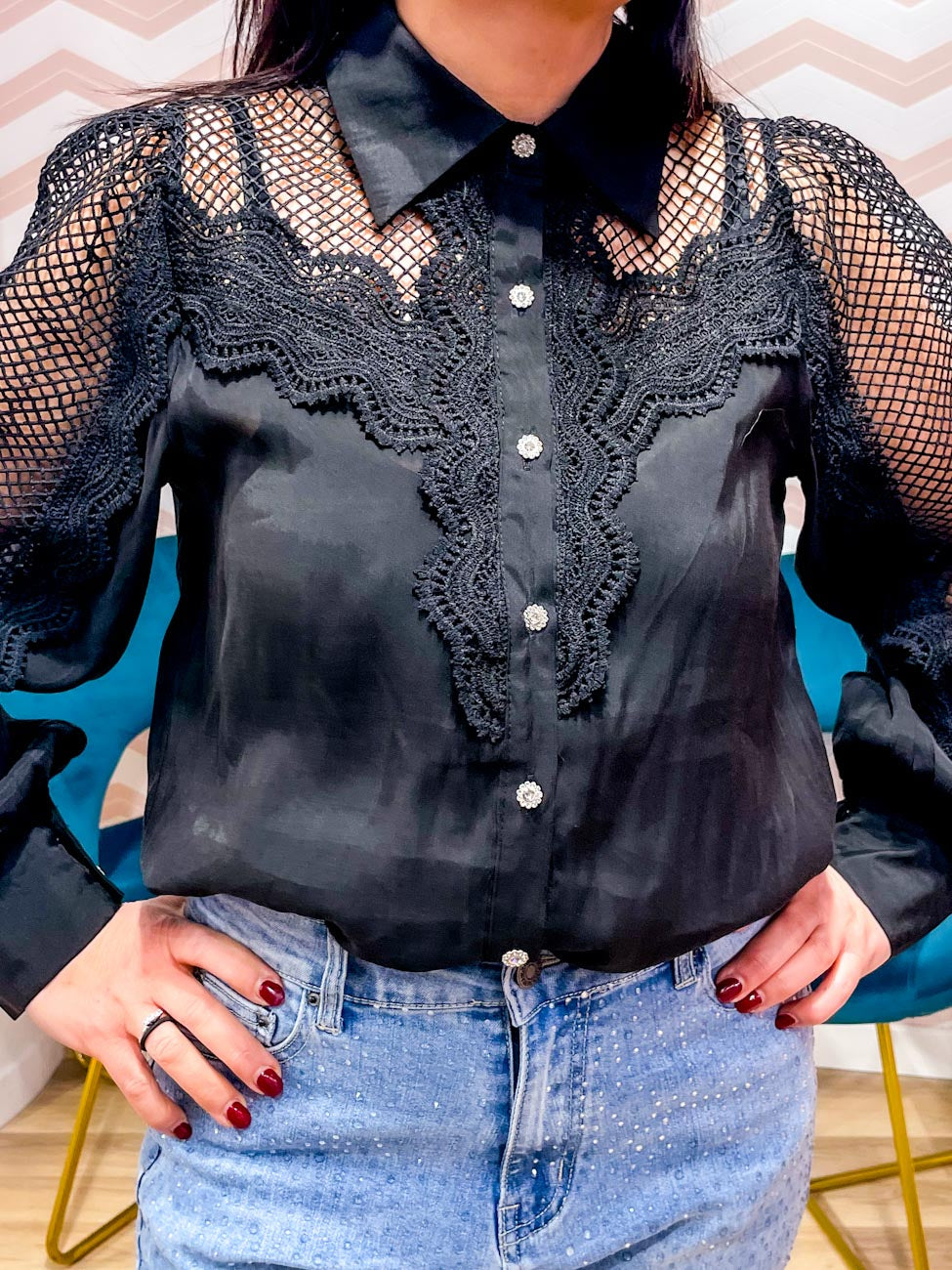Camicia Rete