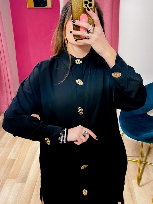 Camicia Bottone Gold