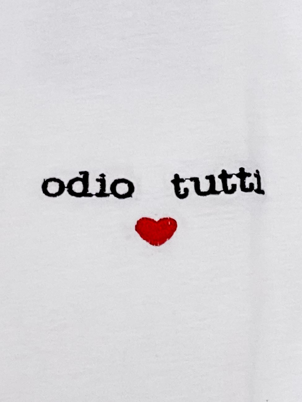 Tshirts Odio Tutti