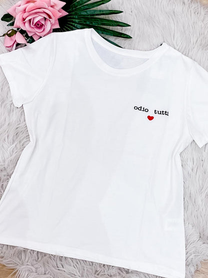 Tshirts Odio Tutti