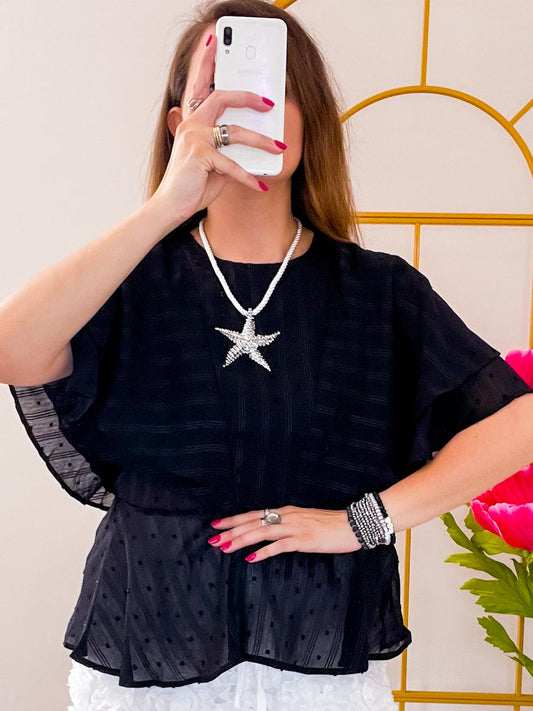 Camicia 2 Volants N