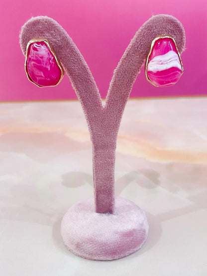 Orecchini Magenta