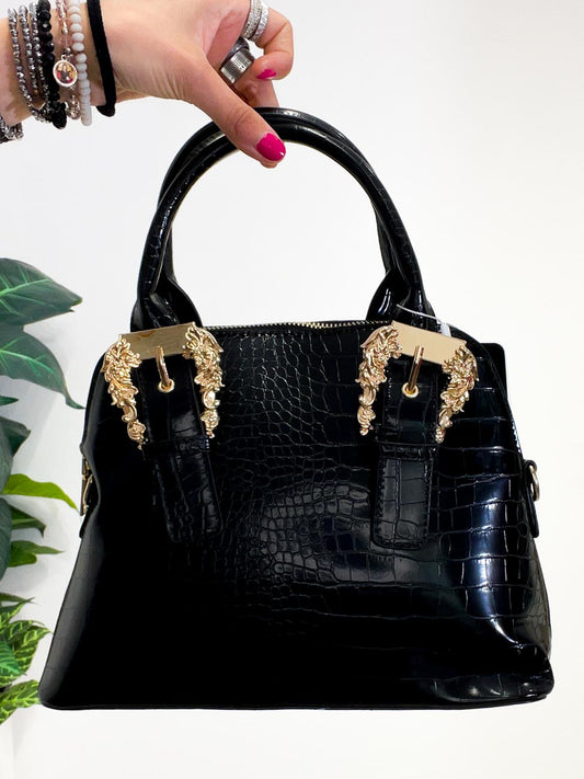Borsa Fibbia Gold N