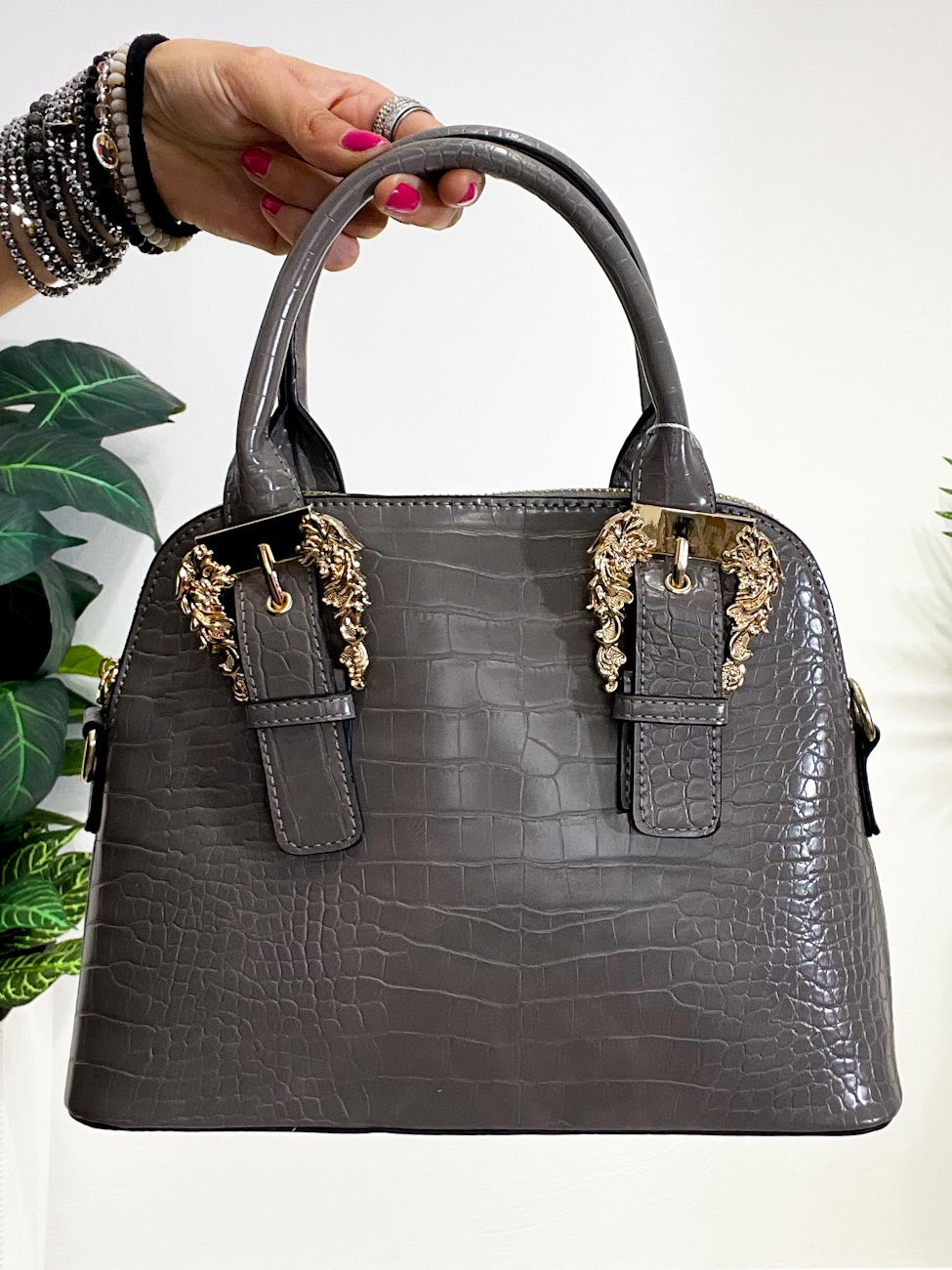 Borsa Fibbia Gold G