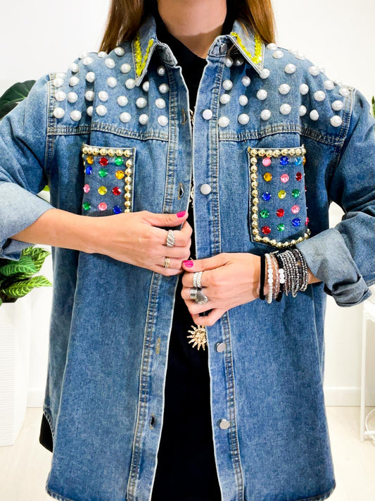 Giacchetto Color Denim