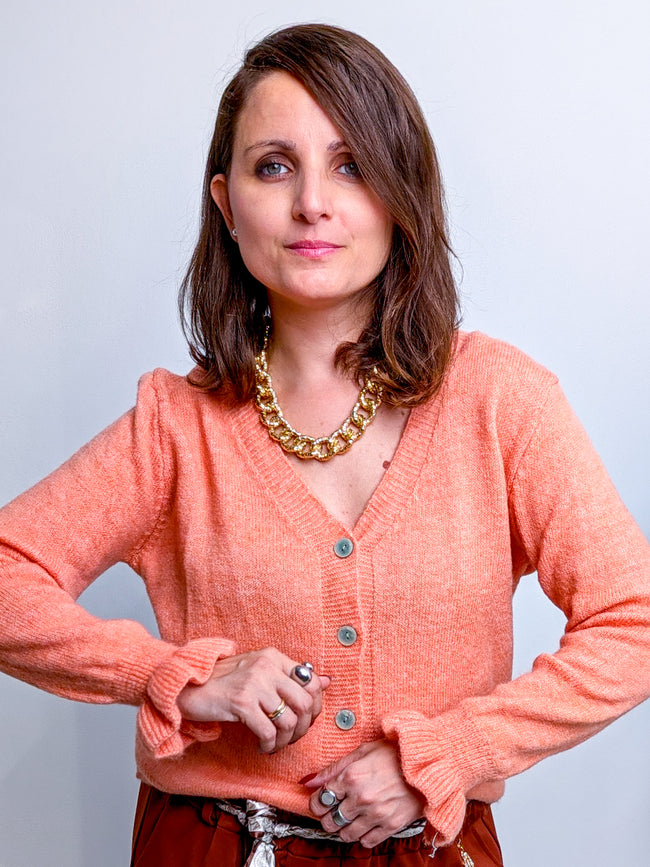 Cardigan Ruches AL