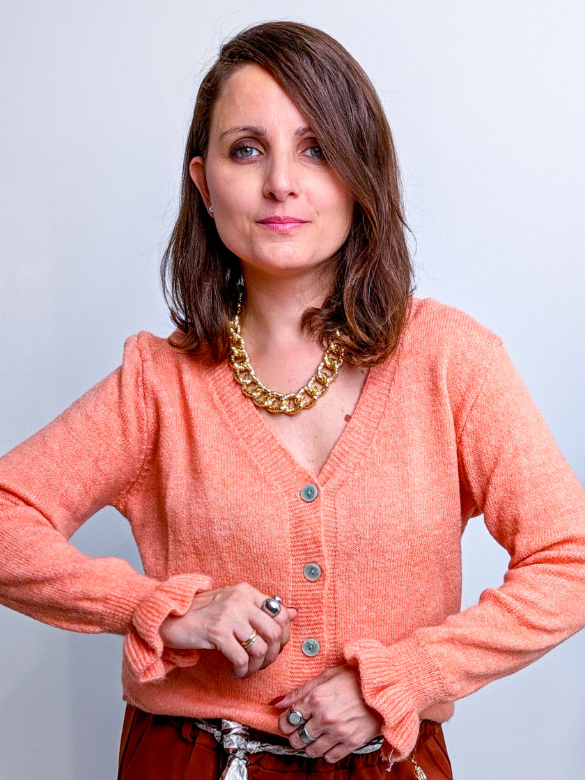 Cardigan Ruches AL